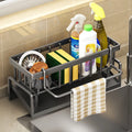 Kitchen Shelf Rag Storage Drainage No - Punch Rack Home Spice Sink Tap Accessories - View 5 | SAMAG