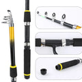3.0m Orange Carbon Telescopic Lure and Sea Rod Combo - View 4 | SAMAG