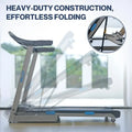 15% Auto Incline 4.0HP Folding Treadmill, 400LBS - View 4 | SAMAG