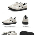 Men's Casual Sports Shoes with Low Heel Round Toe Soft Sole Multi-color Design Fashionable Large Size Walking Board Shoes