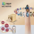 Customized Portable Automatic Intelligent 3D Digital Nail Art Printer with Single Cartridge for DIY Photo Custom Nail Design