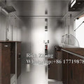 Mobile Food Truck 16.4ft Dining Car Adult Food Trailer For Europe Vendors Hot Dog Ice Cream Food Cart With 5M Length