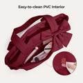 BAGSMART Tote Bag for Women Casual Sling Shoulder Handbag Waterproof hobo bags Fits 13'' Laptop for Travel Workout College