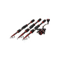 DEUKIO 1.8/2.1/2.4M Fishing Rod Reel Set Ultralight Carbon Fiber Rod and 5.2:1 Gear Ratio Reel Travel Sea Freshwater Fishing Set
