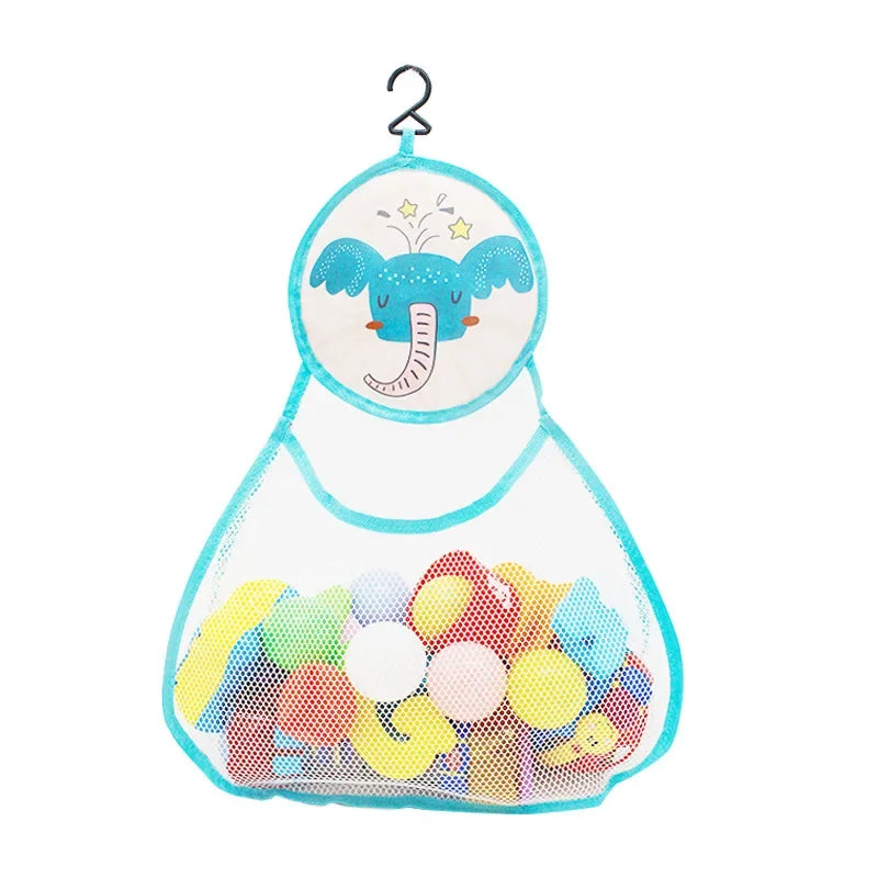 Large Mesh Beach Bag Kids Toy Storage Net Bag for Sand Play Shell Collecting Quick-Dry Breathable Organizer for Beach Vacations