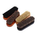 Dashboard Detail Polishing Brush for Shoe & Leather Care, Horsehair Wood Cleaning Brush