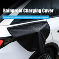 Electric Vehicle Charger Port Rainproof Cover Electric Car Charger Plug Cover Waterproof PVC With Strong Magnetic Strip For EV
