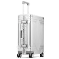 KLQDZMS 20'24'26'29 Inch Business Trolley Case All Aluminum Magnesium Alloy Boarding Case Large Capacity Universal Wheel Luggage
