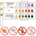 3 In 1 Test Paper Chlorine Immersion Hot Tub PH Test Spa Strips Test Water Test Strips Swimming Pool Aquarium Fish Tank Water