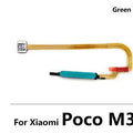 Fingerprint Scanner For Xiaomi Poco X3 Pro M3 F3 / M4 Pro 4G Home Button Fingerprint Menu Return Key Sensor Flex Cable