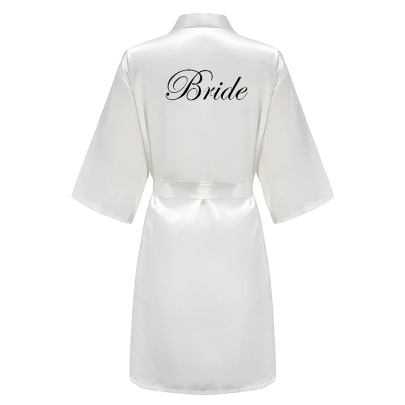 Wedding Bride Bridesmaid Robes for Women Bridal Party | SAMAG