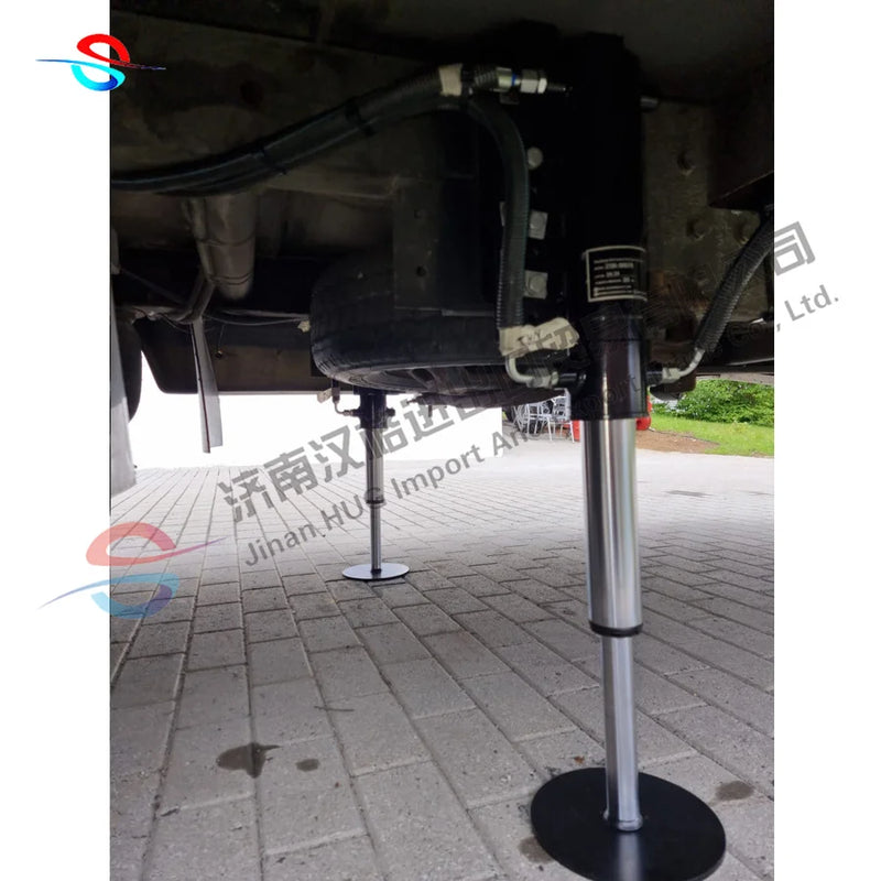 RV Auto Leveling System, Steel Hydraulic Stabilizer Legs, 12V Electric Hydraulic Cylinder, for Fiat Ducato