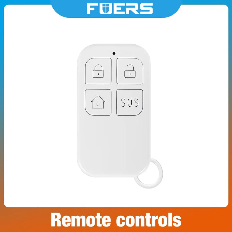 FUERS Tuya Smart  WIFI GSM G03 DIY Alarm System Smart Home Security Alarm System Ant-theft 433Mhz Burgla With Door Motion Sensor