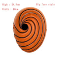 Japan Anime Cartoons Unisex Tobi Obito Akatsuki Ninja Madara Masquerade Cosplay Full Face Resin Party Mask  mask