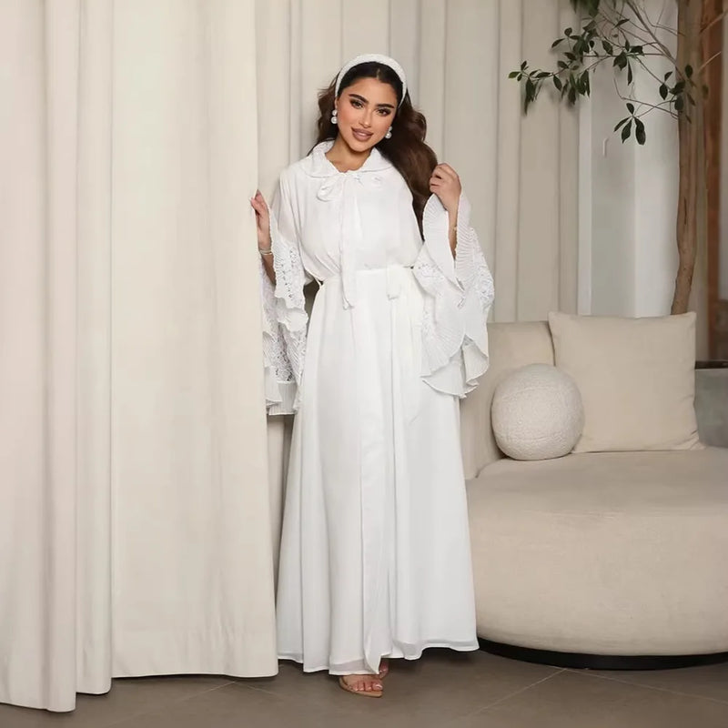 Long Dress Muslim Robe Abaya Ramadan Dubai Luxury Islam | SAMAG
