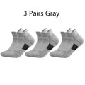 3 Pairs Anti-slip Soccer Socks Men Mid Tube Cotton Short | SAMAG