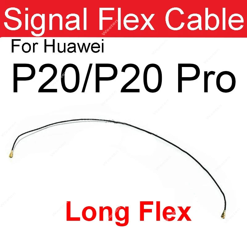 Antenna Signal Flex Cable For Huawei P20 P30 P40 Pro P30 Lite P40 Lite P40 Pro+ Wifi Coaxial Connector Aerial Flex Ribbon
