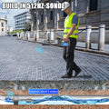 10.1inch IPS Sewer Pipe Inspection Camera with 512hz Locator Meter Counter DVR  7mm Cable Auto Self-Leveling  AHD 1080P Borescop