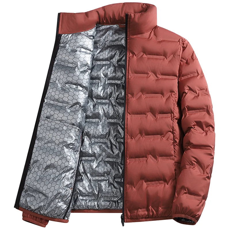 mens Parka Men's Jacket Winter New down jacket Solid color Warm Jackets men business leisure coat teenager coats 96188