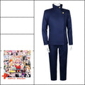 Jujutsu Kaisen Anime Fushiguro Megumi Cosplay Costume Top Pants Blue Halloween Party Uniform Set gdk