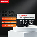 NEW Lenovo High Speed Micro SD Card 512GB U3 V30 Memory Card 256GB 128GB 64GB TF Card For Cell Phone Camera Computer