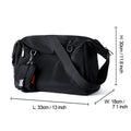 MOYYI INS Korean Style Men Messenger Bags Women Travel Casual Large Hobo Bag Waterproof Nylon Laptop Crossbody Shoulder Bag