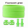 1 Pair Elastic Shoelaces Kit with Push Button Lock Stretch No Tie Shoe Laces for Running Sneakers Sports Shoes Adults Kids