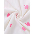 Women's Sleepwear Underwear Rose Lace Bow & Heart Print | SAMAG