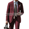 2025 New Casual Men's Suit Jacket Summer Spring Blazer Two Bottom Breathable Cotton Linen Coat 2 Pieces( Jacket+Pants )