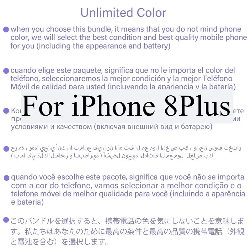 Original iPhone 8 Phone 4.7" / 5.5" iPhone 8 Plus 8P Retina IPS LCD RAM 3GB ROM 64/256GB Hexa Core 12MP iOS 4G Unlocked