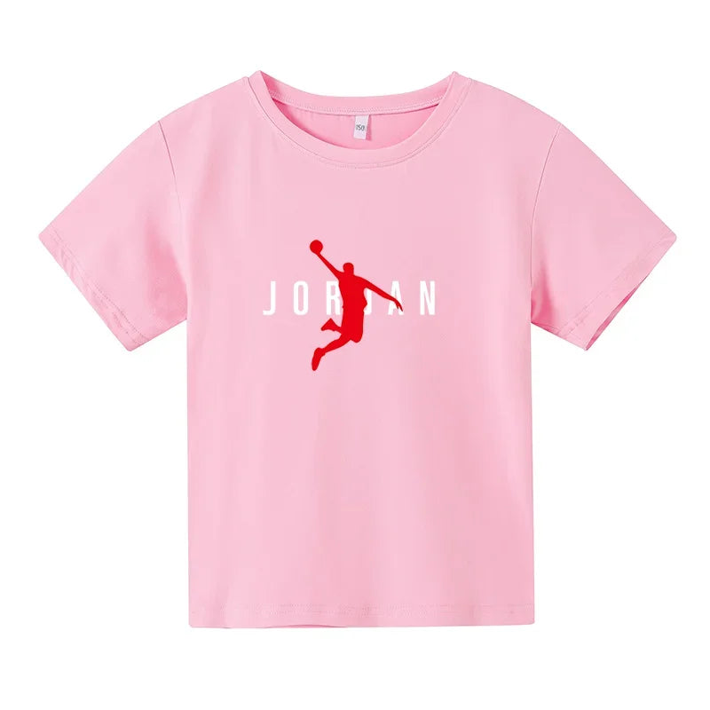 Kids 2 - Piece Letter Print Sports Outfit - Short Sleeve - View 23 | SAMAG