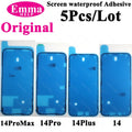 5Pcs Waterproof Sticker for iPhone 13 12 11 Pro Max 14Plus 3M Adhesive LCD Screen Frame Seal Repair Adhesive iphone Acccessories