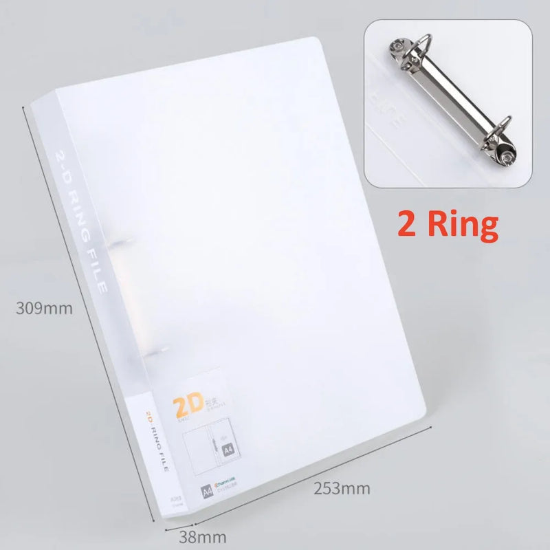 A4 Binder Folder File Folders Office Document Organizer File Binder 240 Sheets Capacity Desk Organizer Office Students Supplies