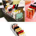 Cosmetic Storage Box Powder Storage Box Lipstick Rack Nail Polish Display Rack Cosmetic Powder Storage Rack 8 Cells