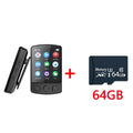 Clip Walkman HiFi Sound Bluetooth5.2 Portable MP3 Player Sport Student Walkman 1.8 Inch Screen with FM Radio E-Book MP3 Player