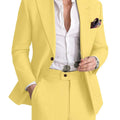 Mens Linen Suit 2 Piece Casual Suits for Men Summer Beach Groom Wedding Suit Linen Blazer Pants Set