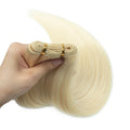 MRS Hair Bundles Human Hair Sew-in Double Weft Natural Straight Hair Bundles 50g/pack MachineRemy Natural Straight Bundle Deals