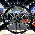 24/2627.5" MTB Wheelset: Thread-on Freewheel Hub, One-Piece Magnesium Alloy Rims, Bearing Disc Brake, Variable Speed.