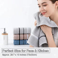 1 Pack of Premium Soft Absorbent Towels - Suitable for Home Use Bath Towels and Face Towels in a Variety of Colors.