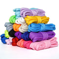 20 Colors of High-Quality Semi-Circular Shoelaces for Sneakers and Basketball Shoes 1Pair