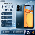 Redmi 13C 5G Smartphone 8GB+256GB, Dimensity 6100+, 6.74'' 90Hz Display, 50MP AI Camera, 5000mAh Battery, Dual SIM Phone