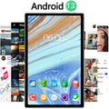 10.1-inch Octa Core Tablets 4GB+64GB ROM Google Play Dual SIM Phone Call, WiFi, Bluetooth, 6000mAh Battery, with Protective case
