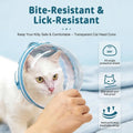 Protective Biting Prevention Cat Muzzle Breathable Transparent Cat Helmet Adjustable Pet Hood Pet Supplies