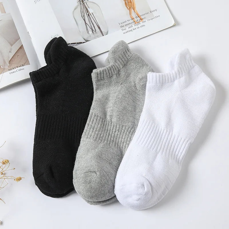 Pairs Cotton Ankle Socks Men Boat Short Sweat-absorbing | SAMAG