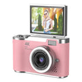 High-Definition HD Digital Camera Flip Screen 8X Digital Zoom Kids Photography Toy 4K 48MP Led Flash Light Video Camcorder CCD