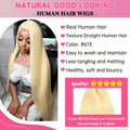 613 Bundles Blonde Bundles Human Hair 24 26 28 30 Inch 613 Straight Hair 1/3/4 Bundle 12A Unprocessed Vietnamese Virgin Hair