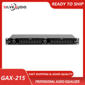 GAX-215 Professional sound equipment professional audio equalizer Dual 15 Band Graphic Equalizer Power equalizer dj equipment