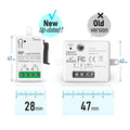 433Mhz Wireless Smart Light Switch 110V 220V 10A Mini Relay Receiver Wall Panel Remote Control Switch for Fan Lamp Humidifier