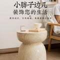 Simple Modern Sofa Side Table Coffee Table Creative Study Round Tables Balcony Art Corner Tables Home Bedroom Bedside Tables