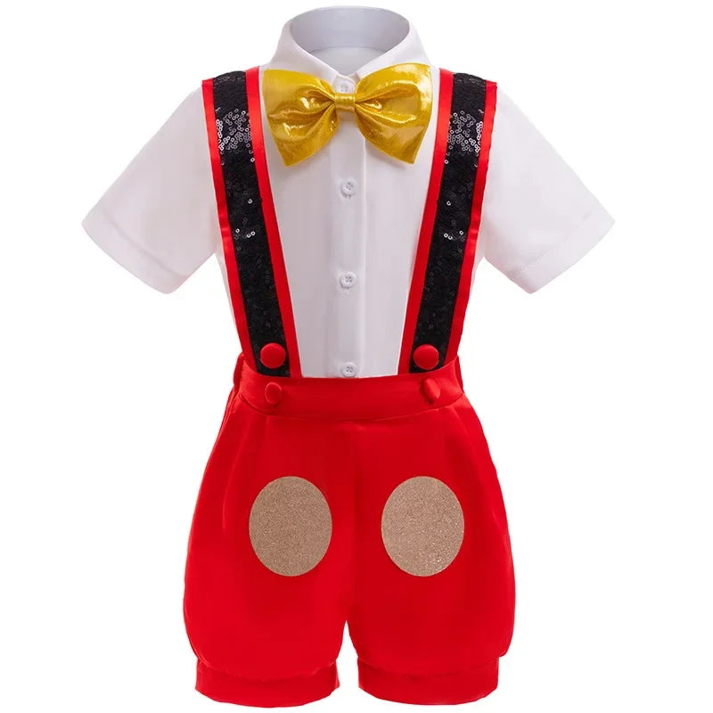 Boys and Girls Summer Dress Up Toddler Cartoon Mouse - View 4 | SAMAG